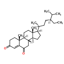 豆甾-4-烯-3,6-二酮结构式