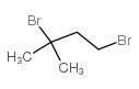 1,3-二溴-3-甲基丁烷结构式