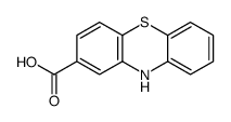 2-carboxyphenothiazine结构式