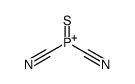 dicyano(sulfanylidene)phosphanium Structure