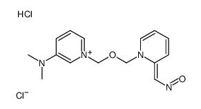 [(E)-[1-[[3-(dimethylamino)pyridin-1-ium-1-yl]methoxymethyl]pyridin-2-ylidene]methyl]-oxoazanium,dichloride Structure