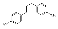 Benzenamine,4,4'-(1,3-propanediyl)bis- Structure