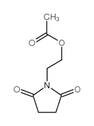 N-ACETOXYETHYL SUCCINIMIDE Structure