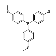 Tris[4-(methylthio)phenyl]phosphine structure