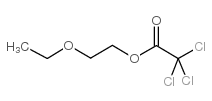 三氯乙酸-2-乙氧基乙酯结构式