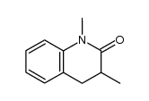 3,4-dihydro-1,3-dimethylquinolin-2(1H)-one Structure