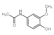 3-甲氧基乙酰氨基苯结构式