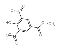 METHYL 3,5-DINITRO-4-HYDROXYBENZOATE结构式