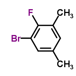 1-Bromo-2-fluoro-3,5-dimethylbenzene Structure