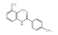 N-(2,3-dimethylphenyl)-4-methylbenzamide结构式