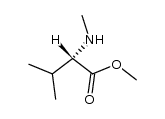 L-Valine, N-Methyl-, Methyl ester结构式
