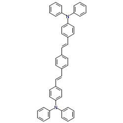 DSA-Ph1, 4-di-[4-(N,N-diphenyl)amino]styryl-benzene Structure