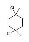 1,4-dichloro-1,4-dimethylcyclohexane结构式
