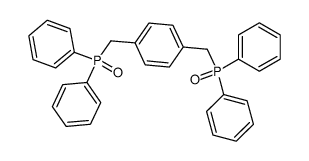 p-Xylylen-bis-diphenylphosphinoxid Structure