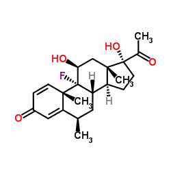 6β-甲基氟甲酮结构式
