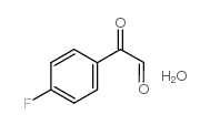 4-氟代苯甲酰甲醛结构式