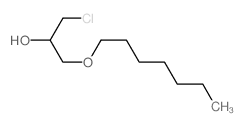 2-Propanol,1-chloro-3-(heptyloxy)- structure