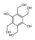 2,3,5,6-tetrakis(hydroxymethyl)benzene-1,4-diol Structure