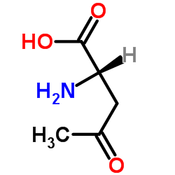 (2S)-2-氨基-4-氧代戊酸结构式