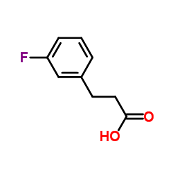 3-Fluorocinnamic acid Structure