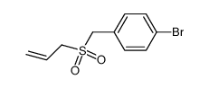 p-bromobenzyl allyl sulfone Structure