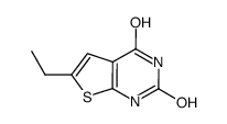 6-ethylthieno[2,3-d]pyrimidine-2,4-diol Structure