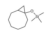 1-Trimethylsiloxy-bicyclo[6.1.0]nonan Structure