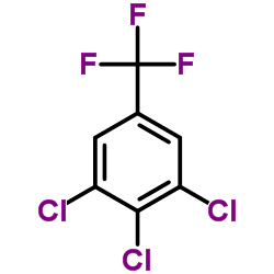 3,4,5-三氯三氟甲苯结构式