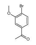 1-(4-溴-3-甲氧基苯基)乙酮结构式