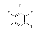1,2,3,4-tetrafluoro-5-iodobenzene结构式