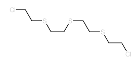 Ethane,1,1'-thiobis[2-[(2-chloroethyl)thio]-结构式