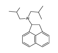 1-acenaphthenyl(diisobutyl)aluminum结构式