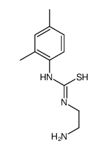 1-(2-aminoethyl)-3-(2,4-dimethylphenyl)thiourea结构式