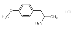 pma hydrochloride Structure