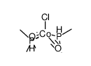 chlorobis(carbonyl)bis(trimethylphosphine)cobalt结构式