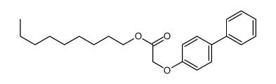 nonyl 2-(4-phenylphenoxy)acetate结构式