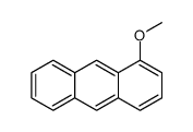 Anthracene, 1-methoxy- (9CI) Structure
