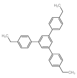 1,3,5-tris(4-ethylphenyl)benzene结构式