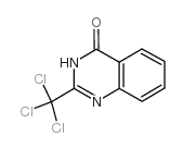 2-三氯甲基-4(3H)-喹唑啉酮结构式