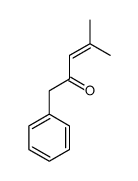 4-甲基-1-苯基戊-3-烯-2-酮结构式