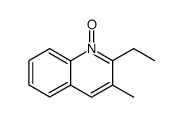 2-ethyl-3-methylquinoline-N-oxide Structure