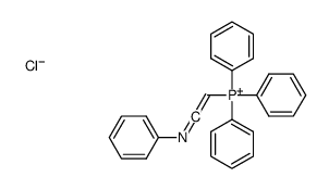 triphenyl(2-phenyliminoethenyl)phosphanium,chloride Structure