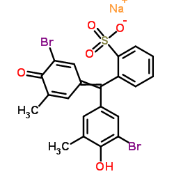 溴甲酚紫钠结构式
