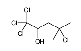 1,1,1,4-tetrachloro-4-methylpentan-2-ol Structure