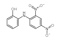 Phenol,2-[(2,4-dinitrophenyl)amino]- Structure
