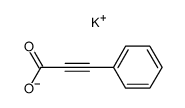 potassium 3-phenylpropiolate Structure