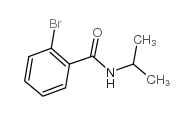 N-异丙基-2-溴苯甲酰胺结构式