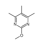 2-methoxy-4,5,6-trimethylpyrimidine Structure