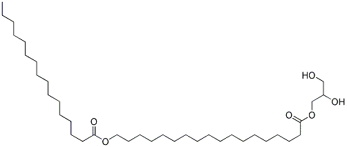 甘油棕榈酸酯/硬脂酸酯结构式