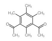 1-(3-acetyl-2,4,5,6-tetramethyl-phenyl)ethanone结构式